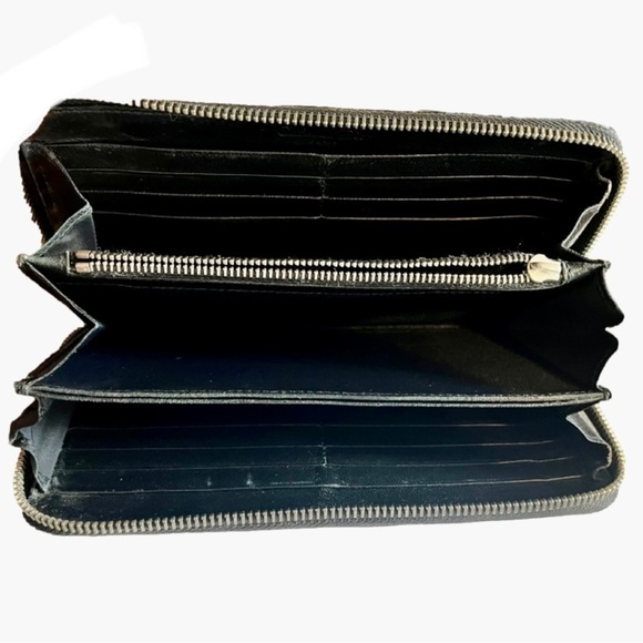 DIOR TROTTER PATENT LONG ZIP WALLET - Picture 3 of 15